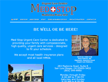 Tablet Screenshot of medstopurgentcare.com